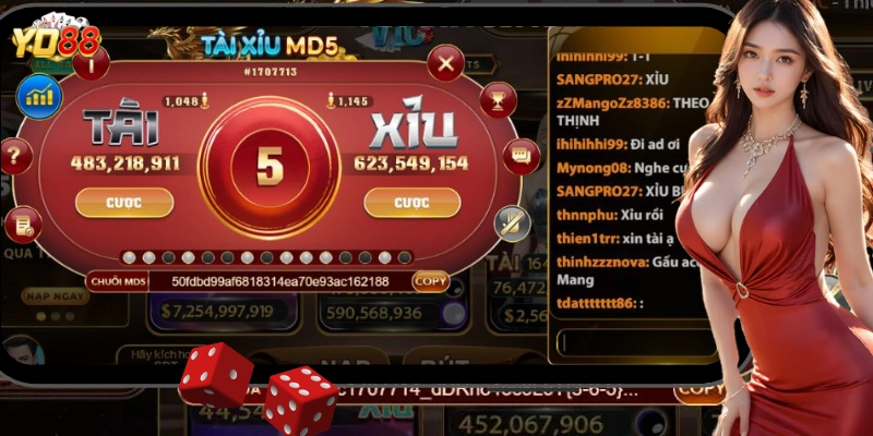 Nổ hũ Tài Xỉu MD5: Tổng quan trò chơi