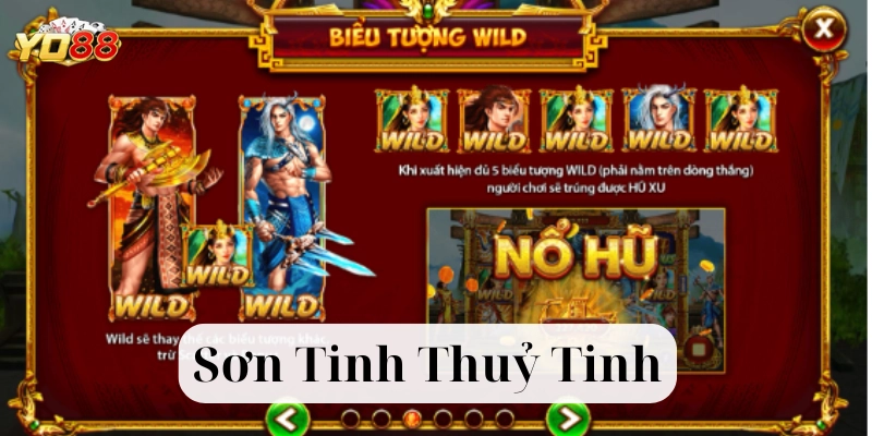 Biểu tượng trong game Sơn Tinh Thuỷ Tinh
