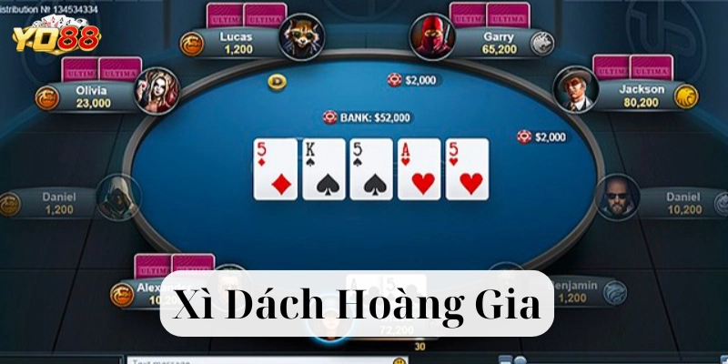 Game Bài Xì Dách Hoàng Gia: Khám Phá Đẳng Cấp Nhất Năm 2025