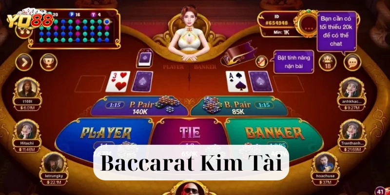 Luật chơi Baccarat Kim Tài có khó không?
