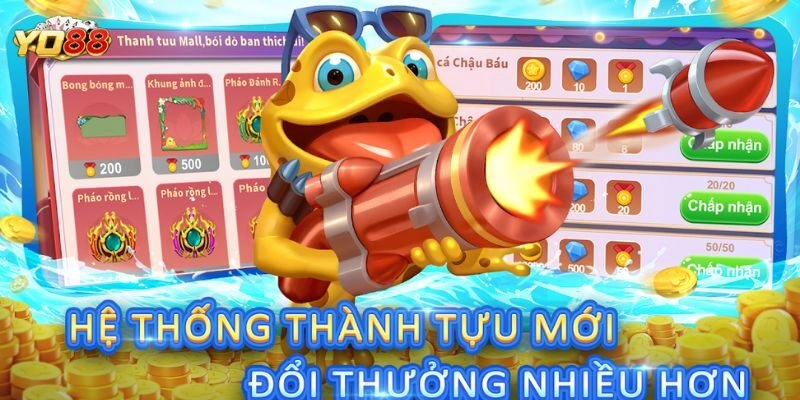 Tựa game cóc vàng bắn cá thu hút nhiều người chơi